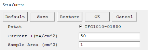 8 - Set a Current