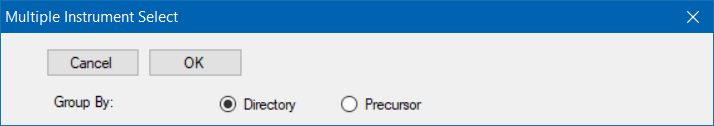 Multiple Instrument Select