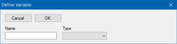Define Variable