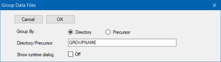 Group Data Files