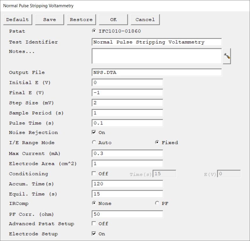 9 - Normal Pulse Stripping Voltammetry