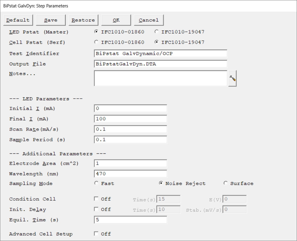 5 - BiPstat GalvDynamic Main - OCP Serf