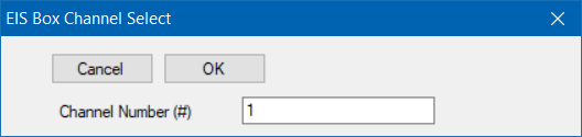 EIS Box Channel Select