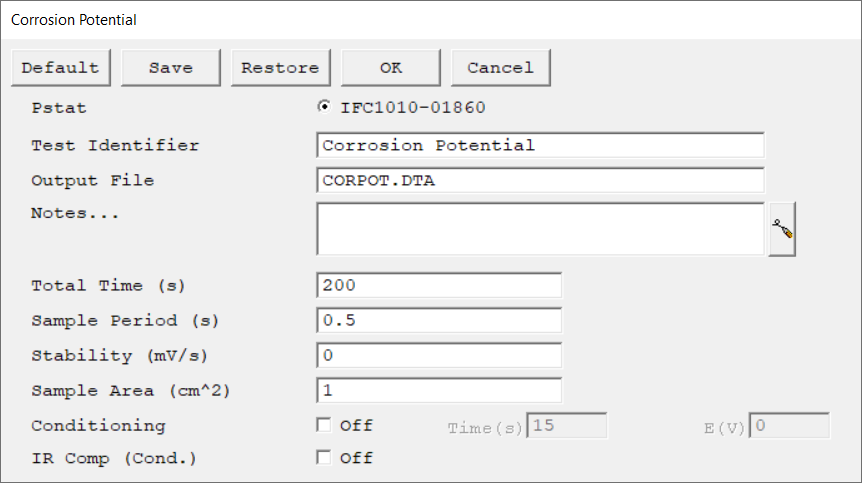 1 - Corrosion Potential