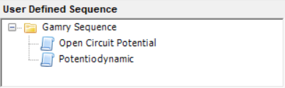 Enter parameters example