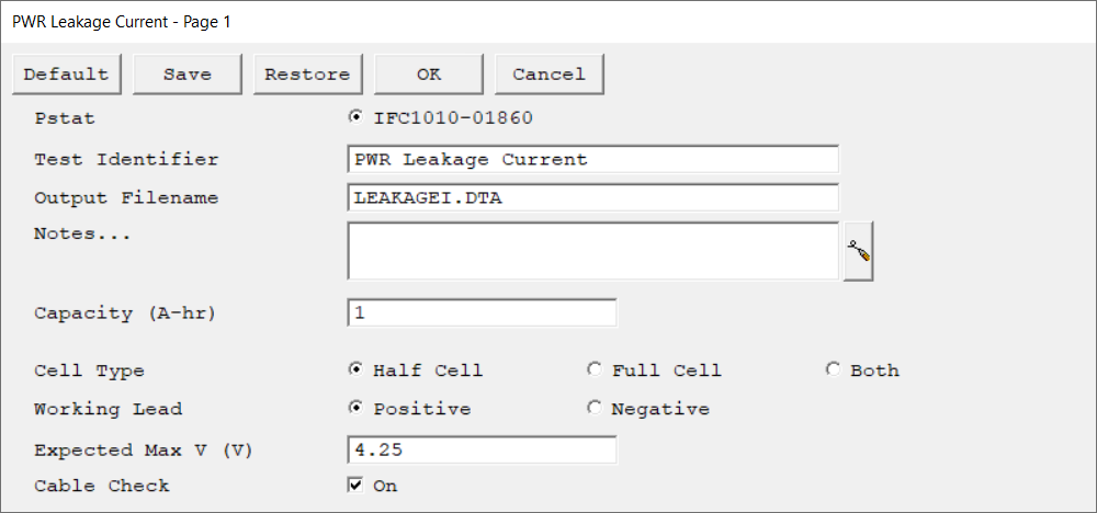D - PWR Leakage Current - page 1